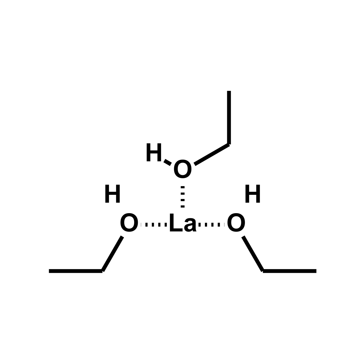 Lanthanum(III)ethoxide Chemical Structure